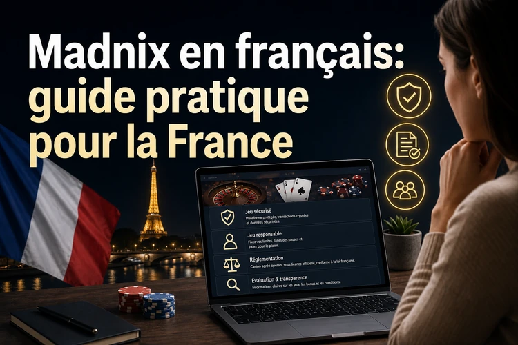 Madnix en français: guide pratique du casino en ligne pour la France
